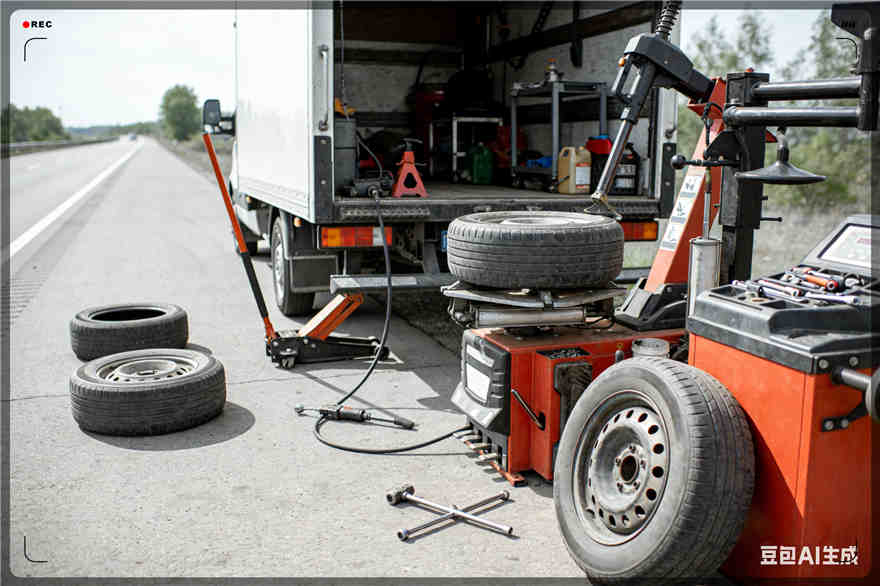 越城区扎胎道路救援-流动补胎